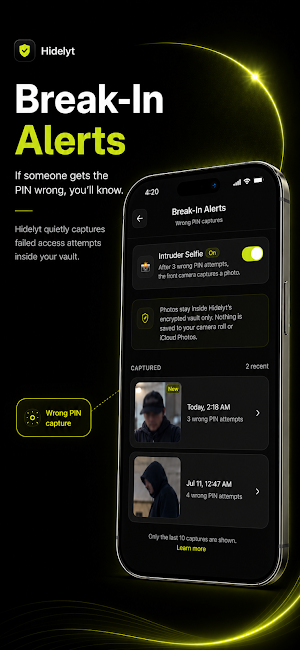 Hidelyt - Private Photo Vault Screenshot 3