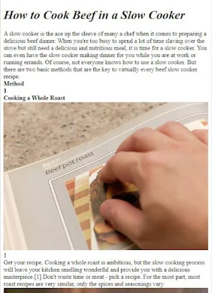 Beef Recipes Guide Screenshot 1