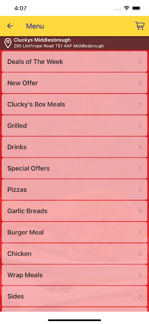 Cluckys Fried Chicken Screenshot 2