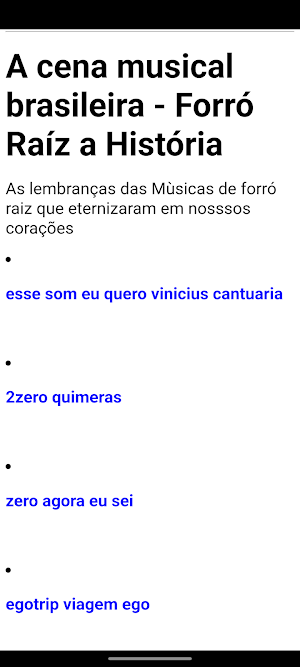 Forró Das Antigas Saudades mp3 Screenshot 3