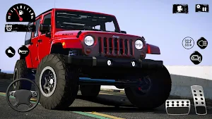Offroad Russian Jeep Driving Racing Car Games Screenshot 2