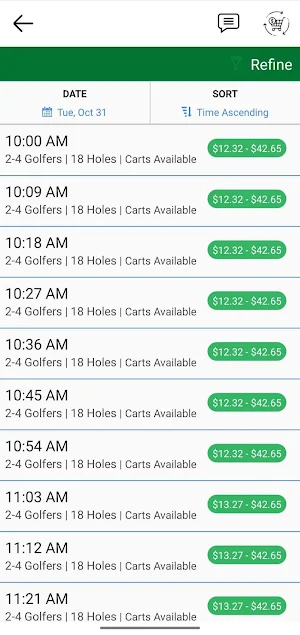 Miracle Hill Golf & Tennis Screenshot 1