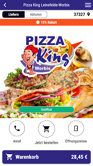 Pizza King Leinefelde-Worbis Screenshot 0