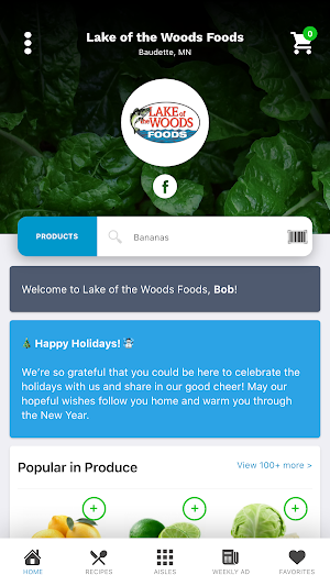 Lake of the Woods Foods Screenshot 0