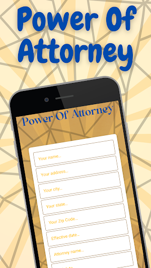 Power Of Attorney - Generator Screenshot 0