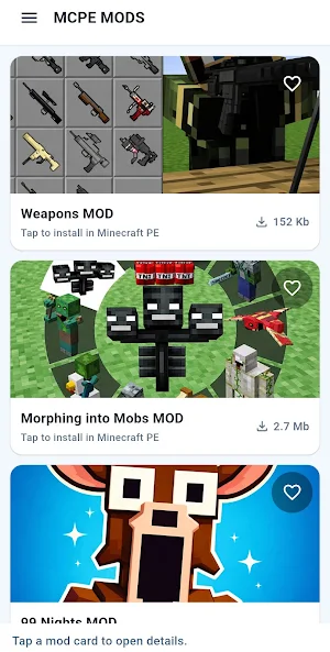 Weapons Mod & Add-On Minecraft Screenshot 0