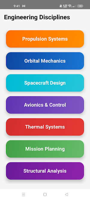 Astronautics Engineering Log Screenshot 2