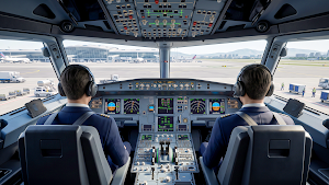 Airplane Game Pilot Simulator Screenshot 1