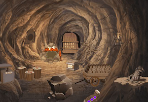 Mystery Rock Tunnel Escape Screenshot 0
