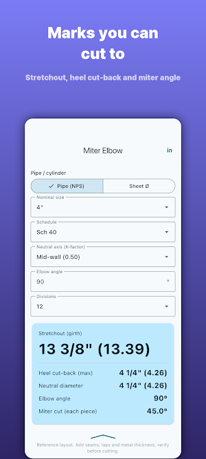 Sheet Metal Layout: Patterns Screenshot 1