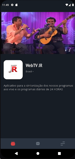 Rádio TV JR Screenshot 2