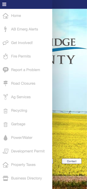 Lethbridge County App Screenshot 1
