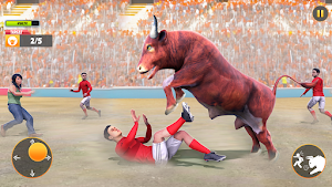 Bull Attack Game 3D Bull Games Screenshot 1