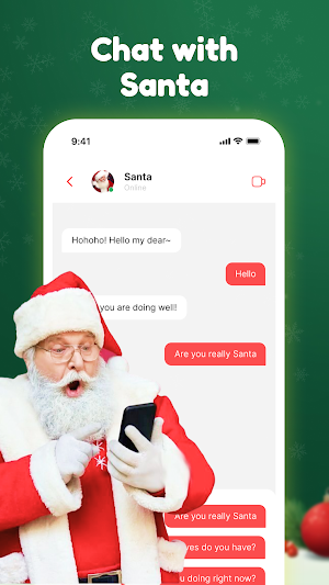 Santa Call - Funny Fake Call Screenshot 3