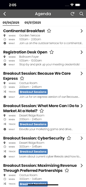 BWH Hotels Meetings & Events Screenshot 2