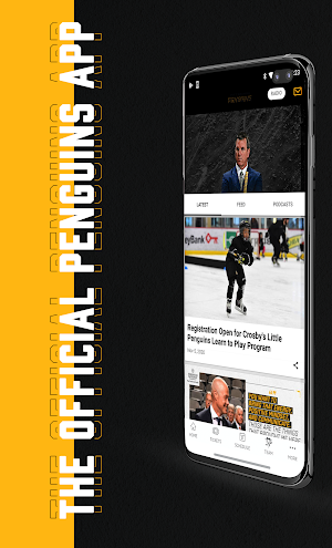 Pittsburgh Penguins Mobile Screenshot 0