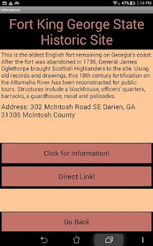 Georgia Explore Screenshot 1