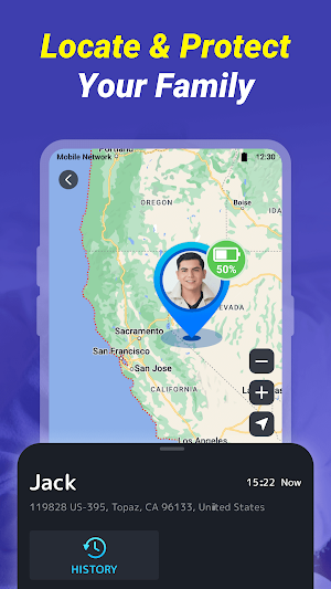 Family Location Sharing Screenshot 1