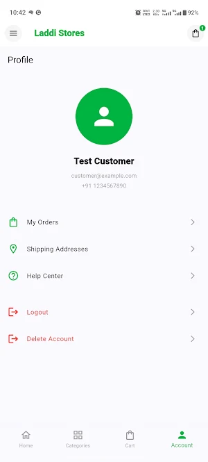 Laddi Stores Screenshot 1