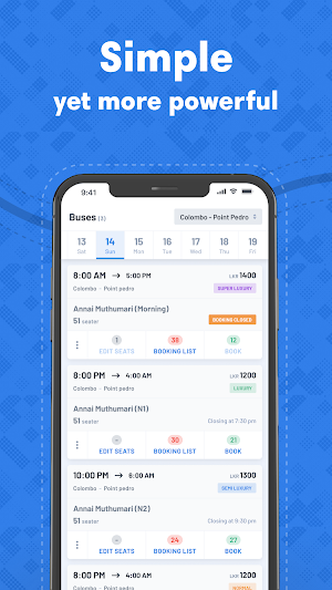 BusSeat.lk - Operator Screenshot 1