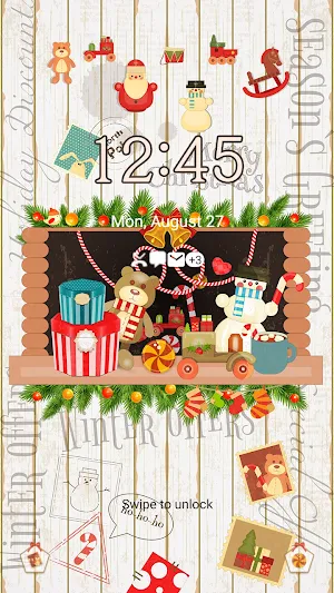 Vintage Christmas - Wallpaper Screenshot 1