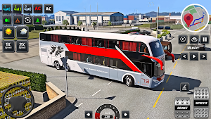 Modern Bus Driving 3D Game Screenshot 2