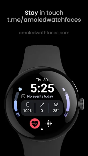InfoBlock 2: Watch face Screenshot 2