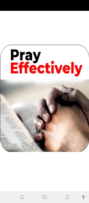 Pray Effectively Screenshot 0