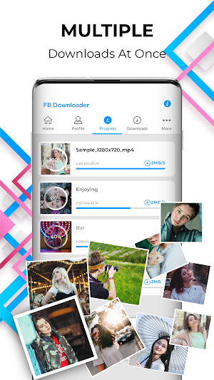 Video Downloader for Facebook - Video Saver 2021 Screenshot 2