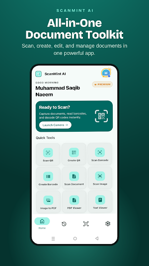 ScanMint AI: Scan, PDF & QR Screenshot 0
