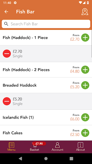 K&K Fish Bar Screenshot 2