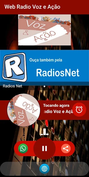 Web Radio Voz e Ação Screenshot 3