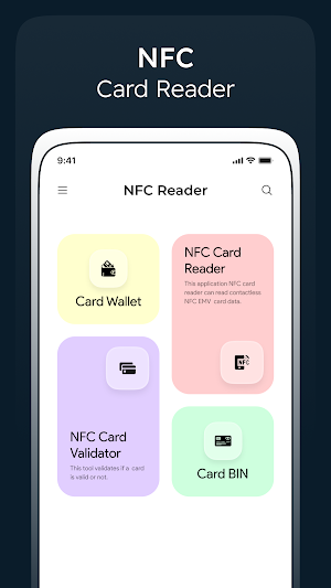 NFC Wallet : Card Reader Screenshot 0