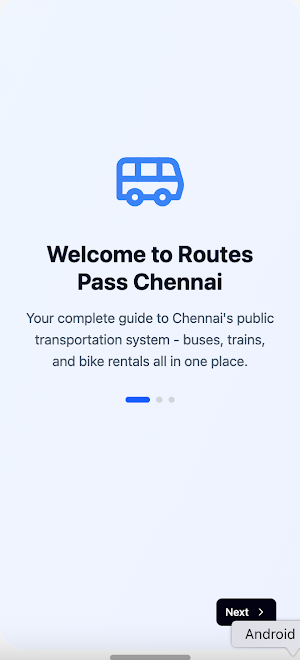 Routes Pass Chennai Screenshot 1
