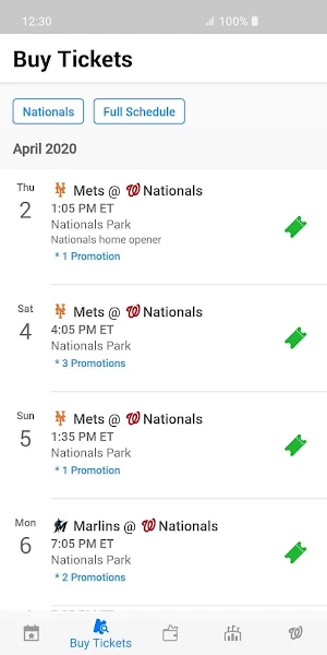 MLB Ballpark Screenshot 3