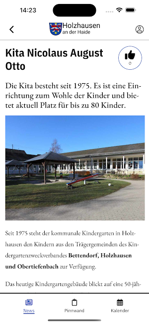 Gemeinde Holzhausen Screenshot 2