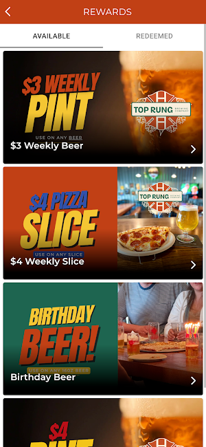 Top Rung Brewing Company Screenshot 2