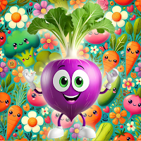 Vegetables Puzzle Game