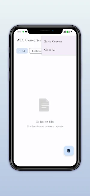 WPS to PDF Converter Screenshot 0