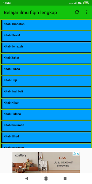 Belajar Ilmu Fiqih Lengkap Screenshot 3