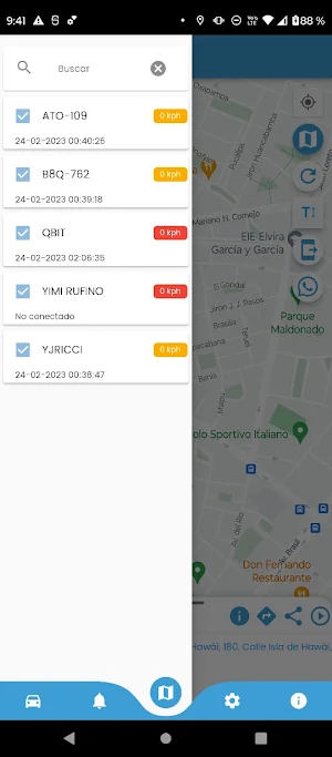 TRACK SERCOM SATELITAL Screenshot 1