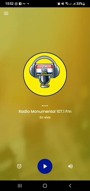 Radio Monumental 107.1 Fm Screenshot 0