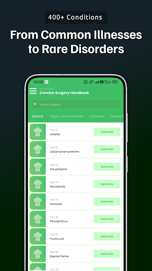 Concise Surgery Handbook Screenshot 1