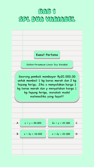 Soal Matematika Kelas 9 SMP Screenshot 1