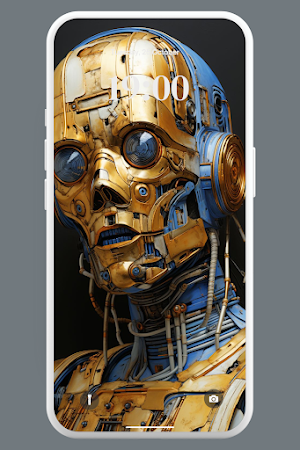 Cyborg Wallpaper 4K Screenshot 3