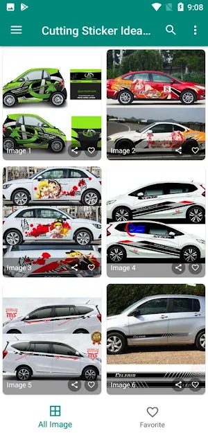 Cutting Sticker Ideas for Cars Screenshot 0