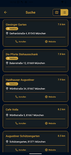 Augustinerfinder Screenshot 1