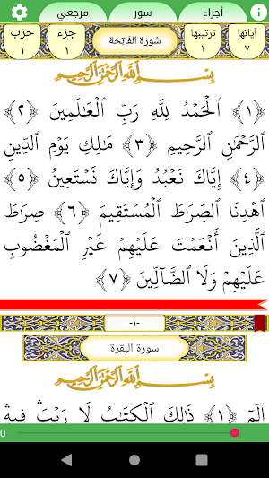 Quran light - the Quran clearly with pages Screenshot 0