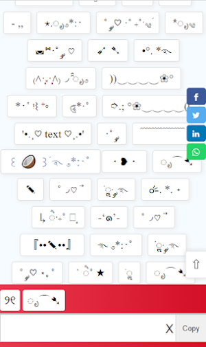 Aesthetic Symbols Screenshot 1