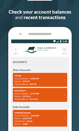 Tara & District Credit Union Screenshot 1